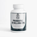Probiotic 20 billion CFU supplement for gut health and digestion by Ryzo Labs