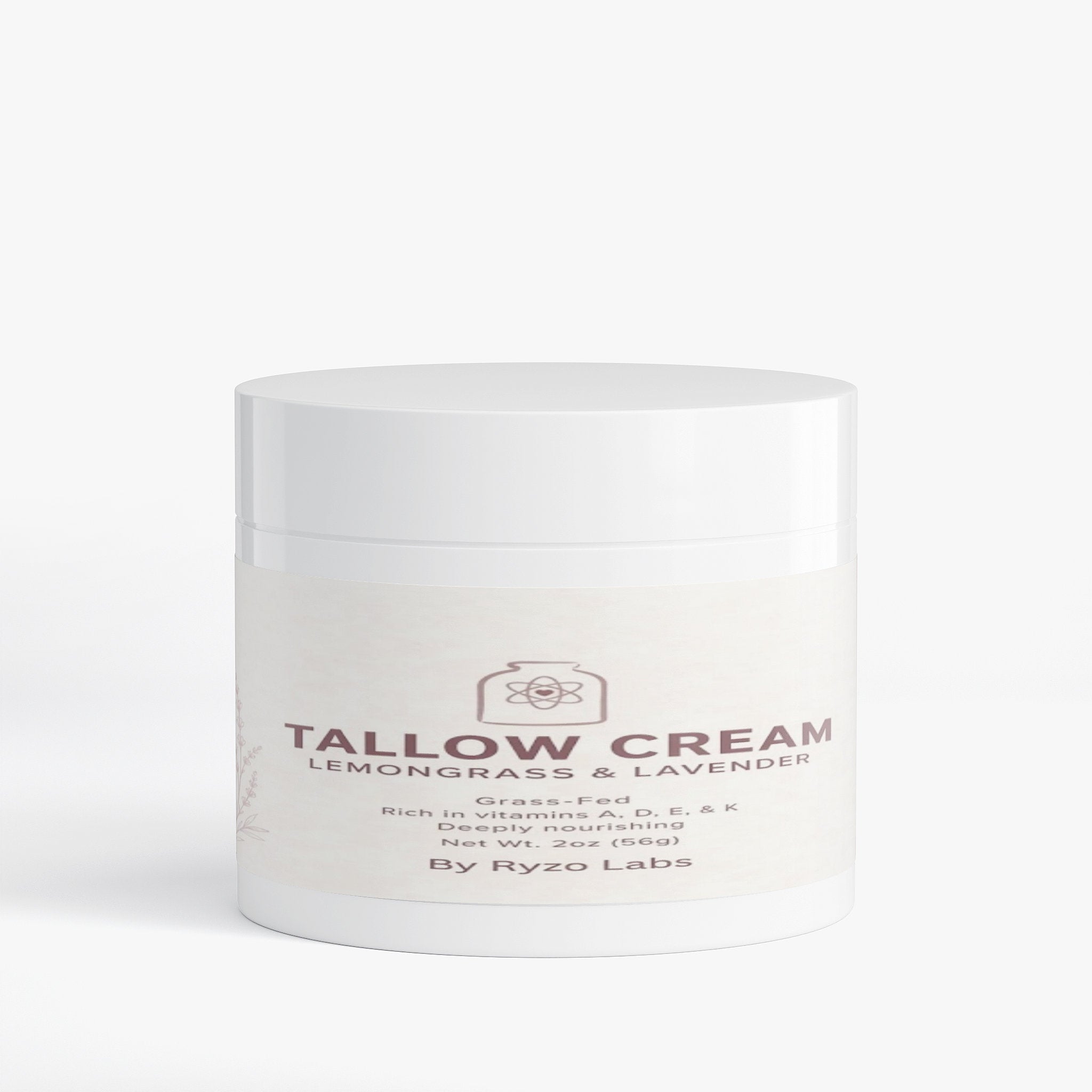 Natural tallow cream for glowing and hydrated skin by Ryzo Labs