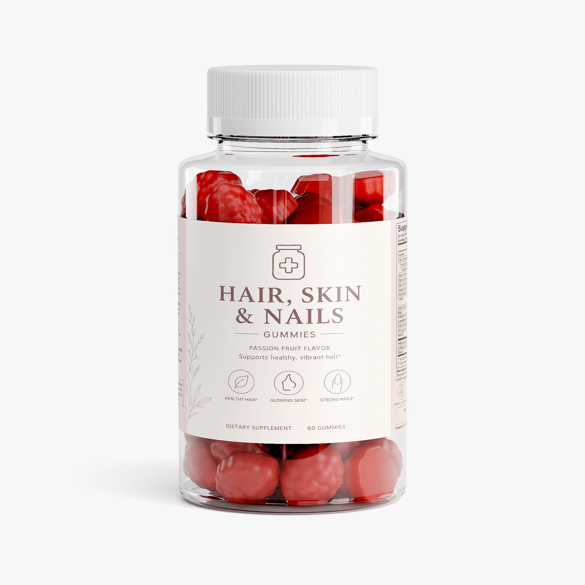 Best hair, skin and nails gummies for growth and beauty support by Ryzo Labs