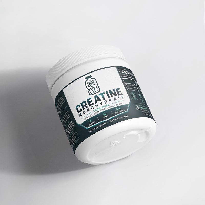 Creatine benefits including increased strength and endurance from Ryzo Labs