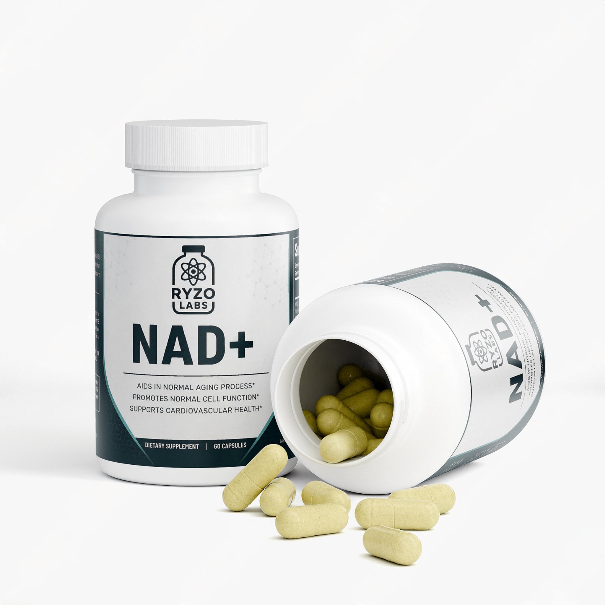 NAD+ supplement for brain health, mental clarity, and focus support by Ryzo Labs